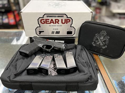 They have to compete with the M&P Shield Plus, Glock 43Xs & SIG P365s I emailed SA Customer service about only receiving one magazine & no case, box owner&39;s manual etc. . Springfield armory hellcat gear up